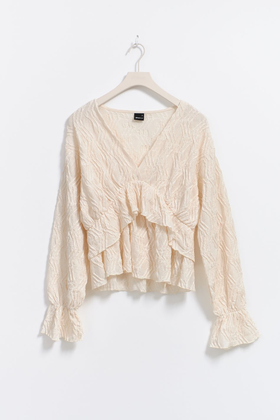 Boho frill top