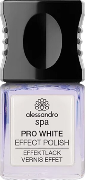 Alessandro Spa Pro White Nail Effect Polish Nagellack