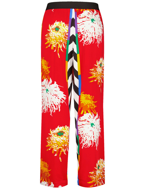 Palazzohose mit Muster-Mix Carlotta