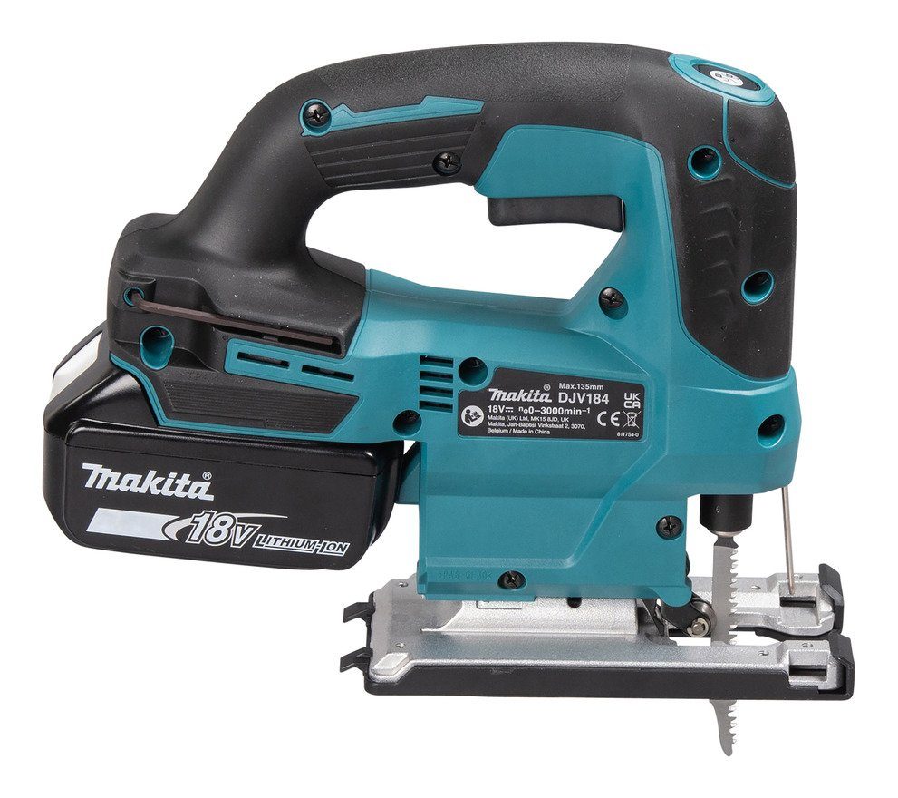 Makita Akku-Stichsäge, Akku-Pendelhubstichsäge 18V, DJV184Z, Ohne Akku - im Karton