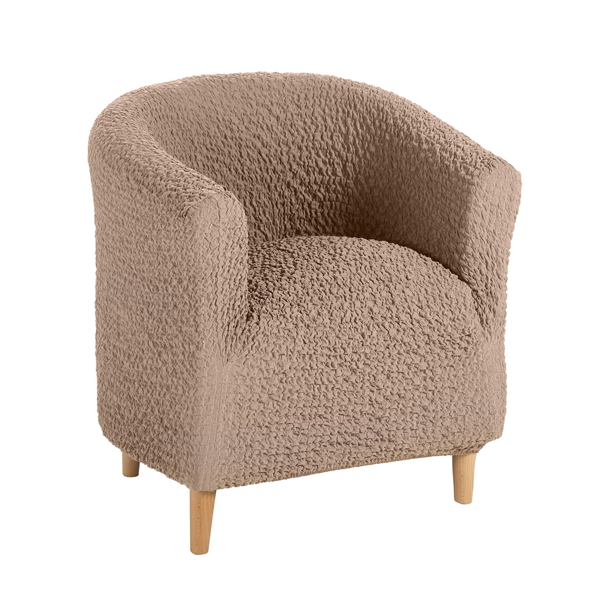 Housse gaufrée bi-extensible spéciale fauteuil cabriolet