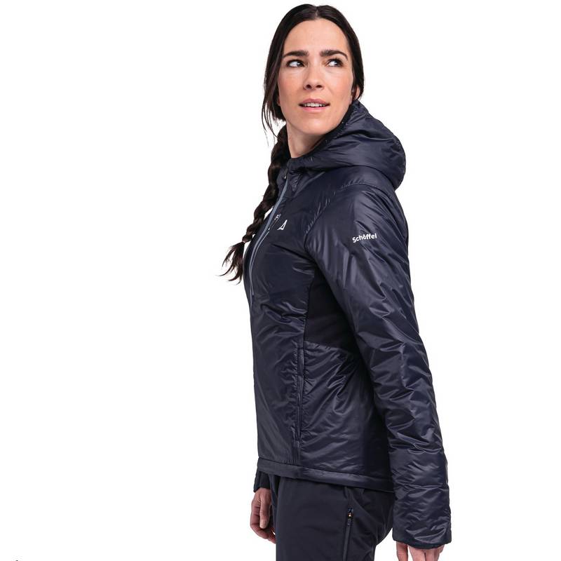 Schöffel Ins Hybrid Black Raven L Fahrradjacke Damen