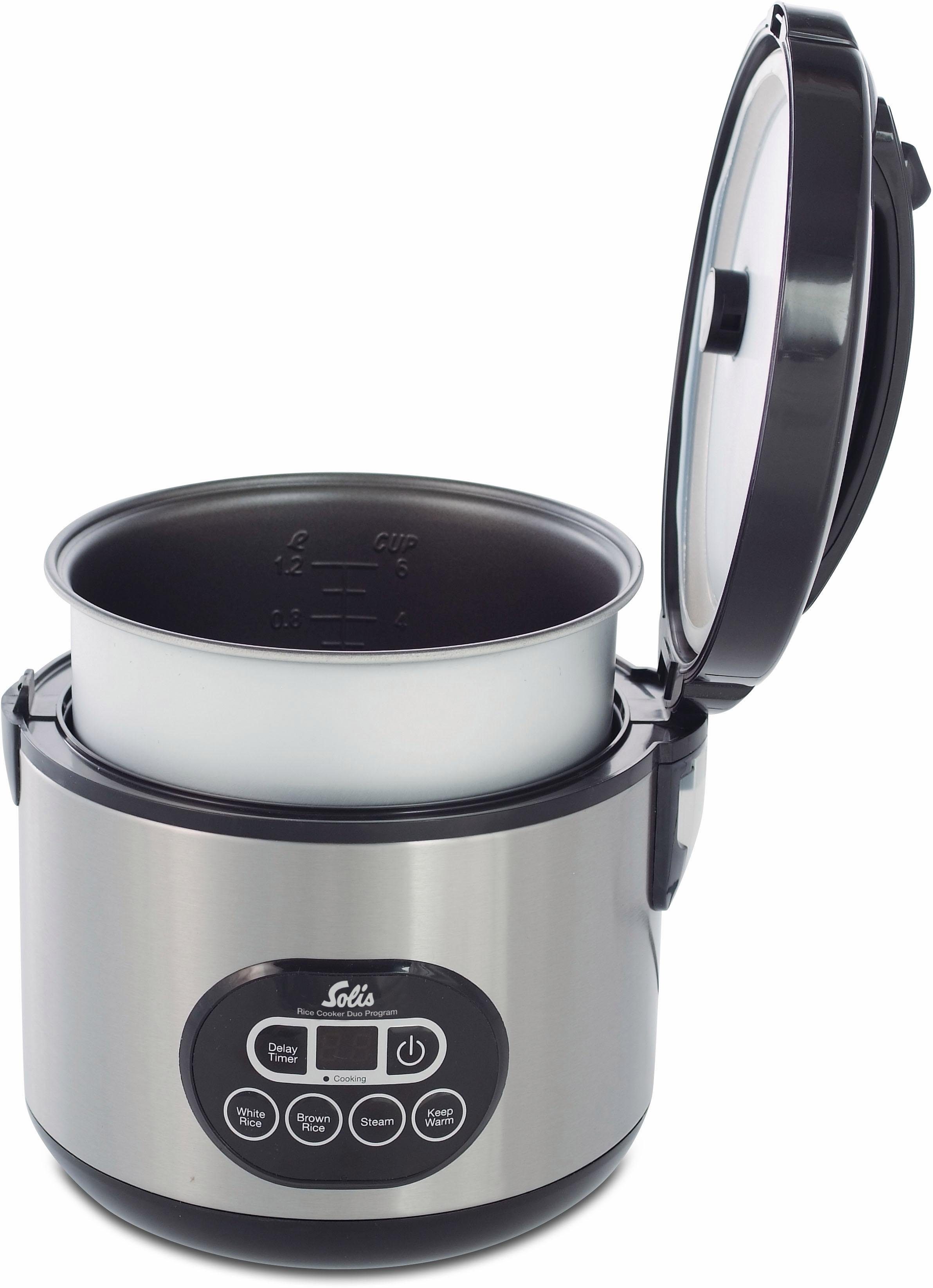 SOLIS OF SWITZERLAND Reiskocher SOLIS Rice Cooker Duo Program, Typ 817, 500 W