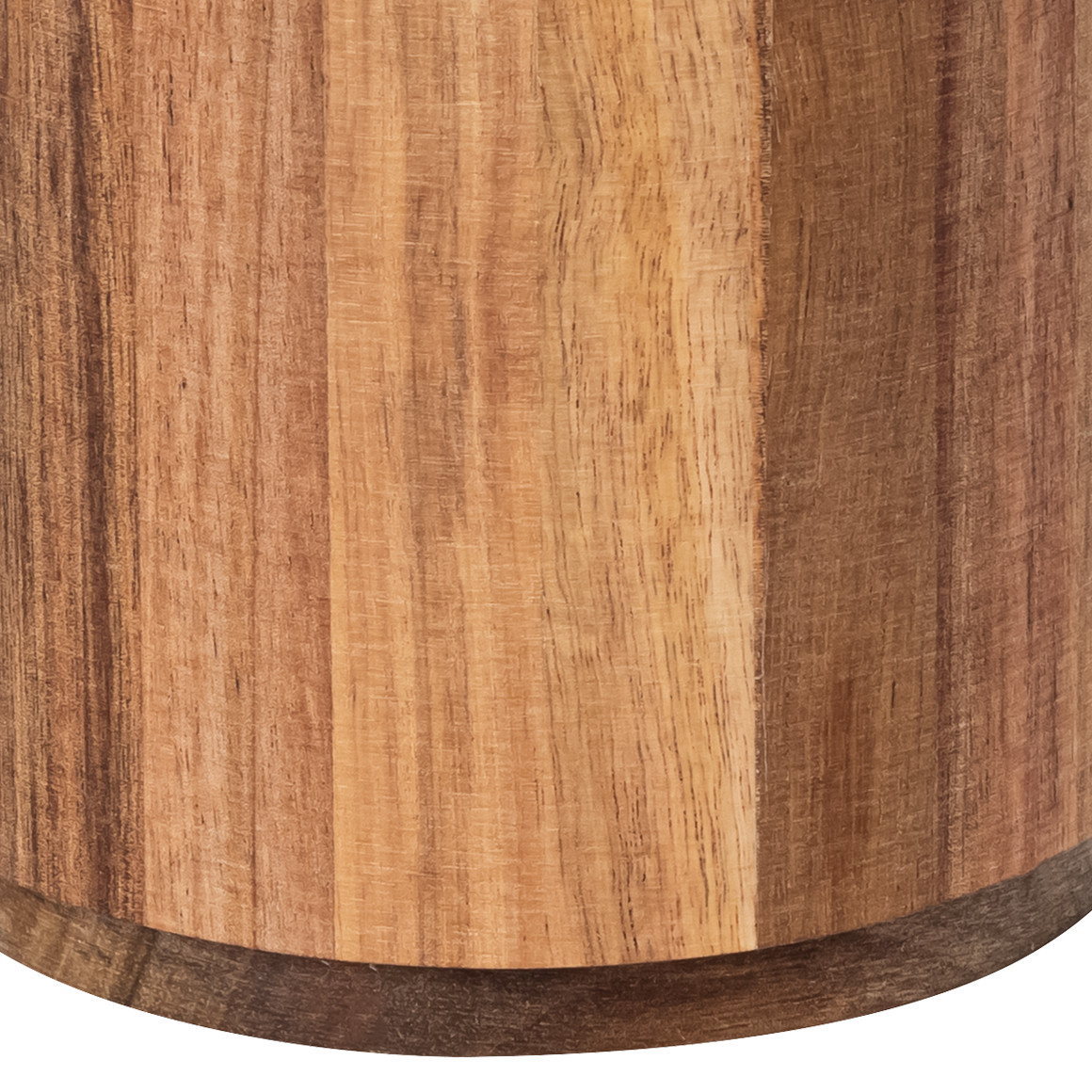 Kleiner Blumentopf aus Akazienholz