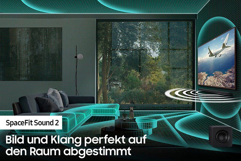 Samsung HW-S810B / HW-S811B 3.1 Soundbar (Bluetooth, WLAN (WiFi), 330 W, 3.1.2-Kanal)