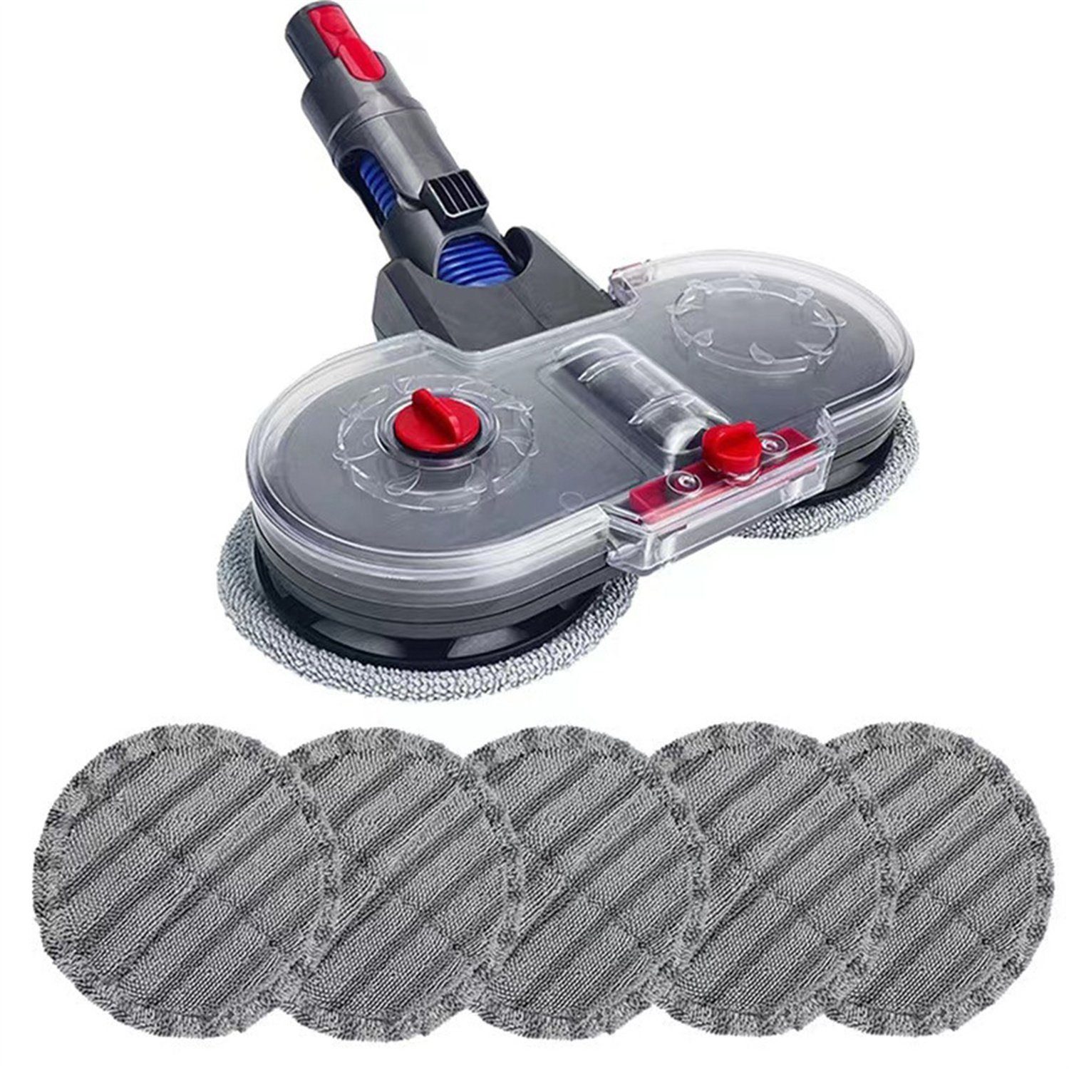 XDOVET Teppichreinigungsgerät Teppichreinigungsgerät,Elektrischer Wischaufsatz für Dyson V7V8V15V11