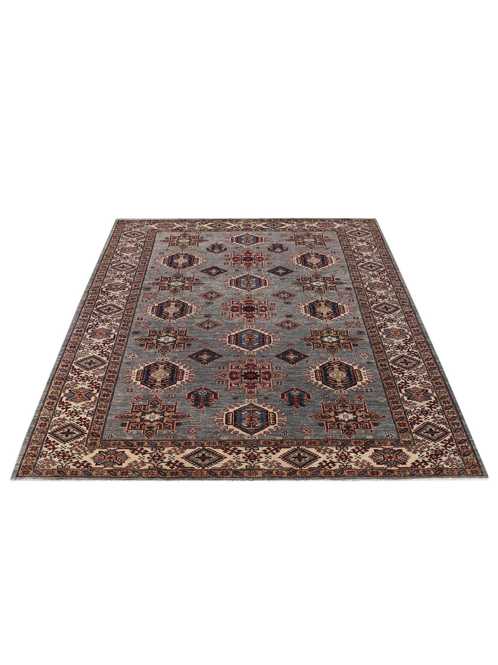 Kazak Ghazni ca. 209 x 314 cm, Unikat / Einzelstück