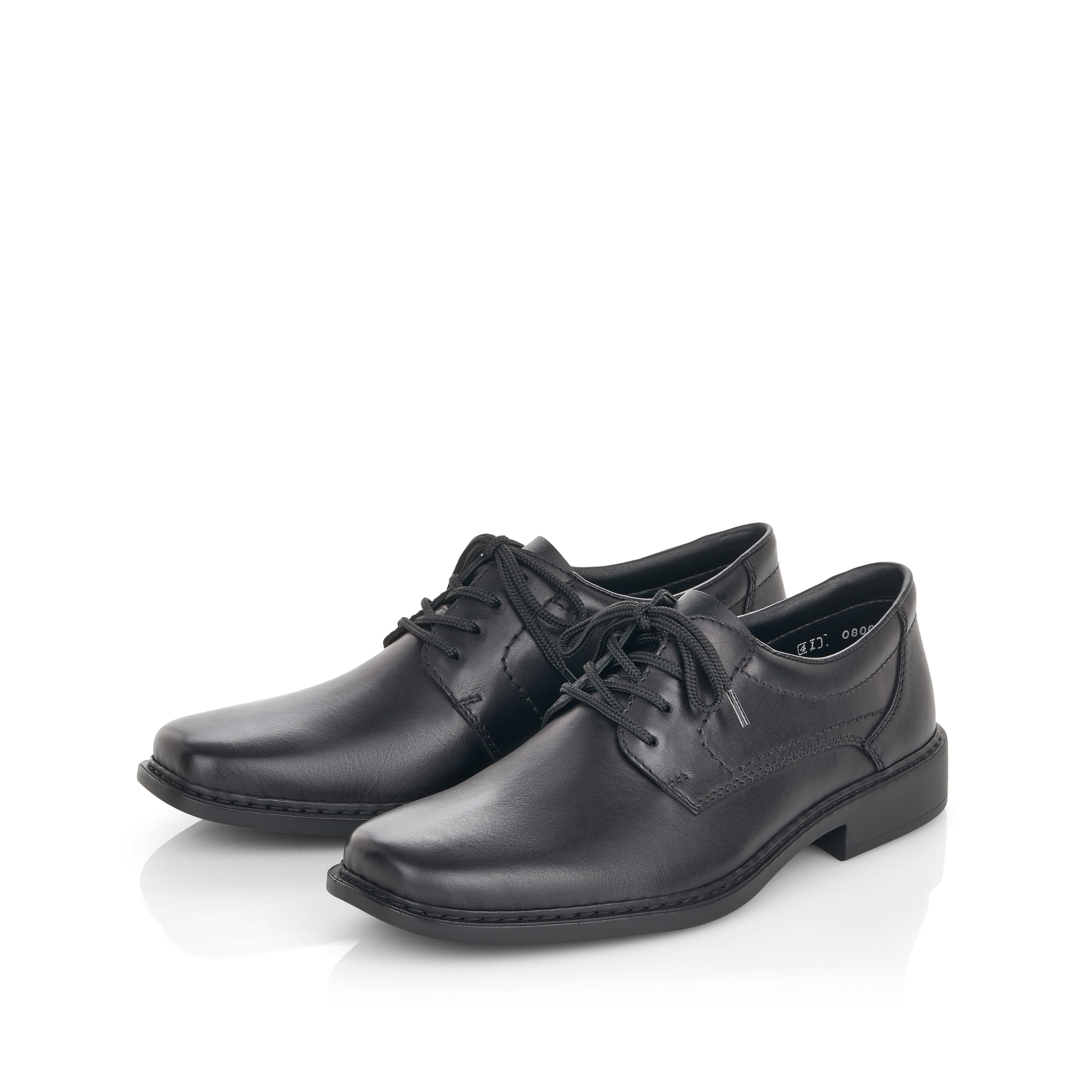 Rieker Herren Schnürschuhe tiefschwarz