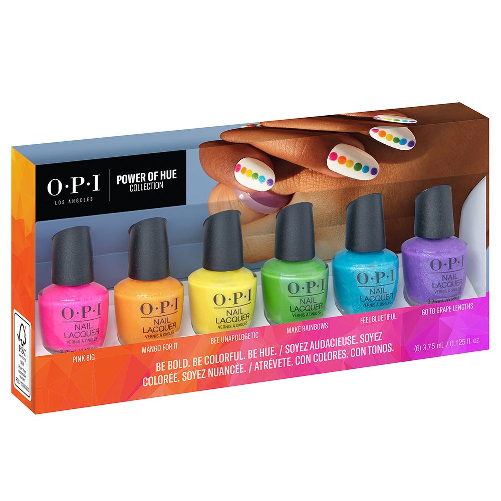 OPI Power of Hue Nail Lacquer Mini 6-Set
