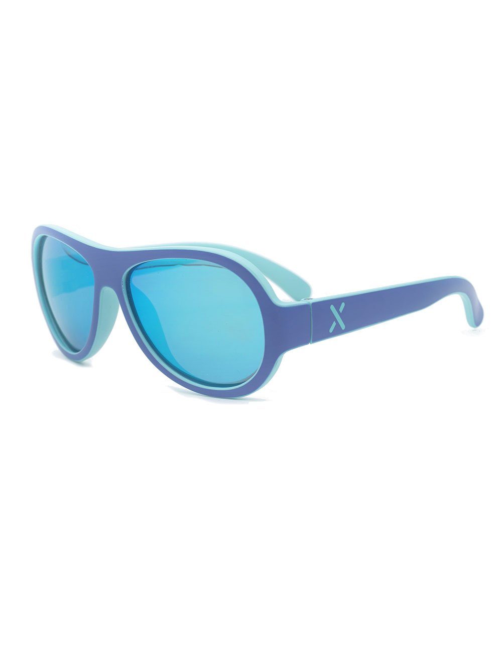 MAXIMO Sonnenbrille KIDS-Sonnenbrille 'round', inkl.Box,Microfaserb.