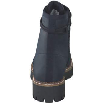 s.Oliver Schnürstiefelette in blau