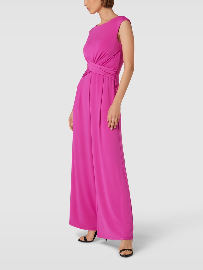 Jumpsuit mit U-Boot-Ausschnitt in pink