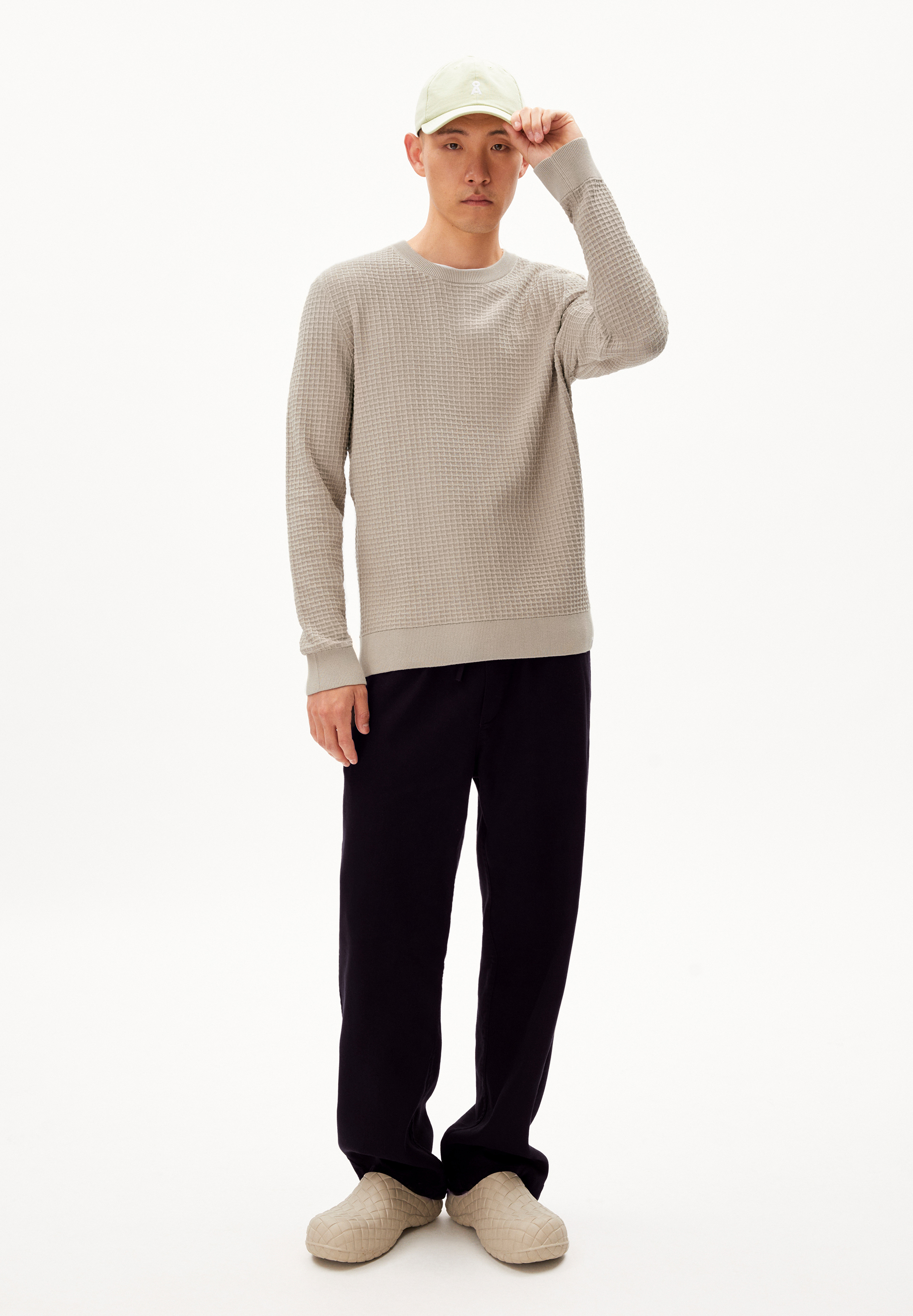 Pullover Regular Fit aus Bio-Baumwolle