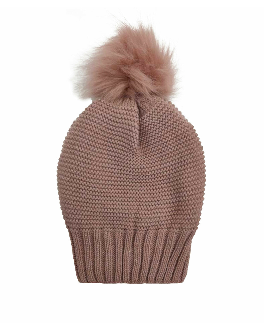 Mütze mit Bommel