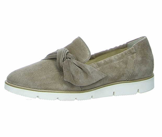 PAUL GREEN Klassische Slipper taupe
