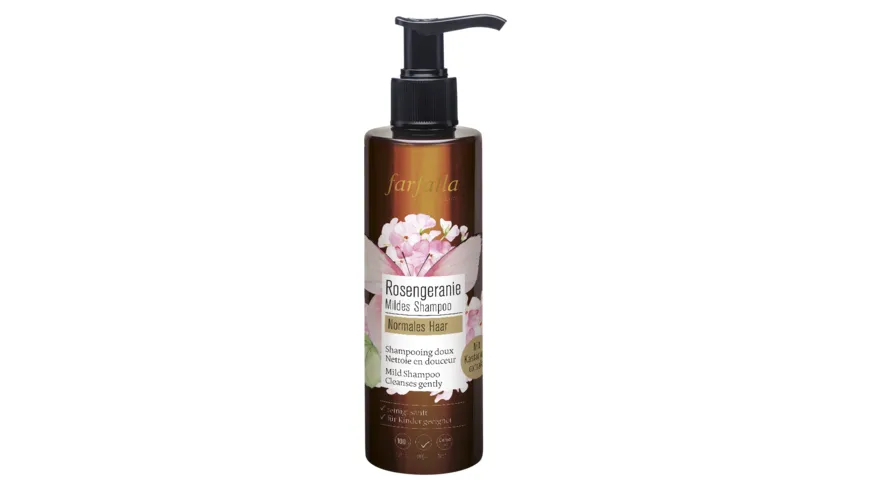 Farfalla Rosengeranie Mildes Shampoo 200 ml