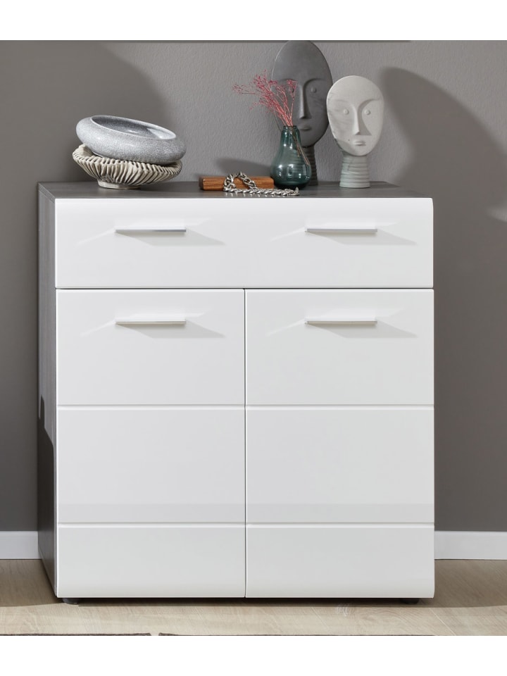 ebuy24 Schuhschrank LineGD Silber 80 x 35 cm günstig kaufen onesize