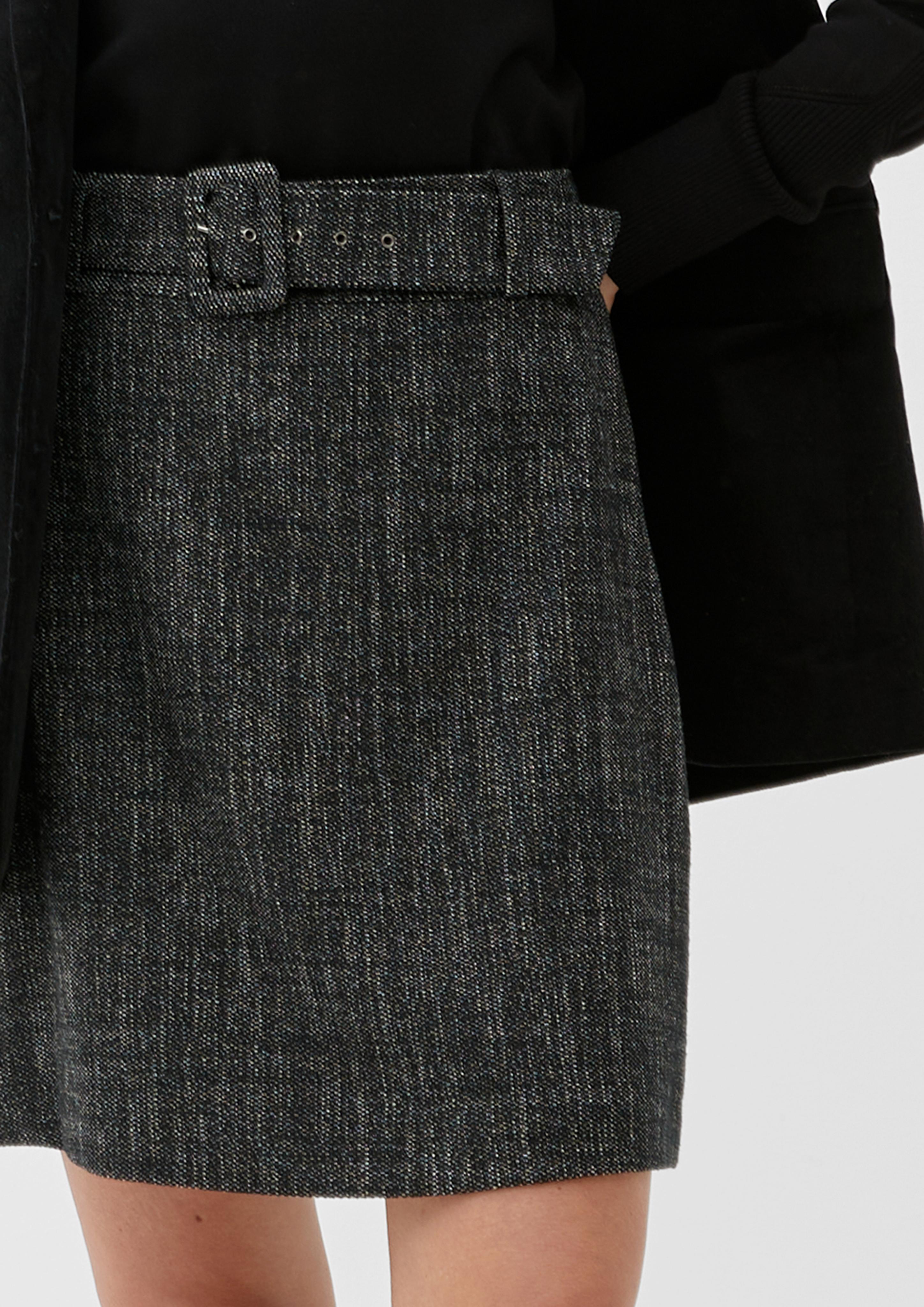 Minirock aus Tweed  2122123-99N1