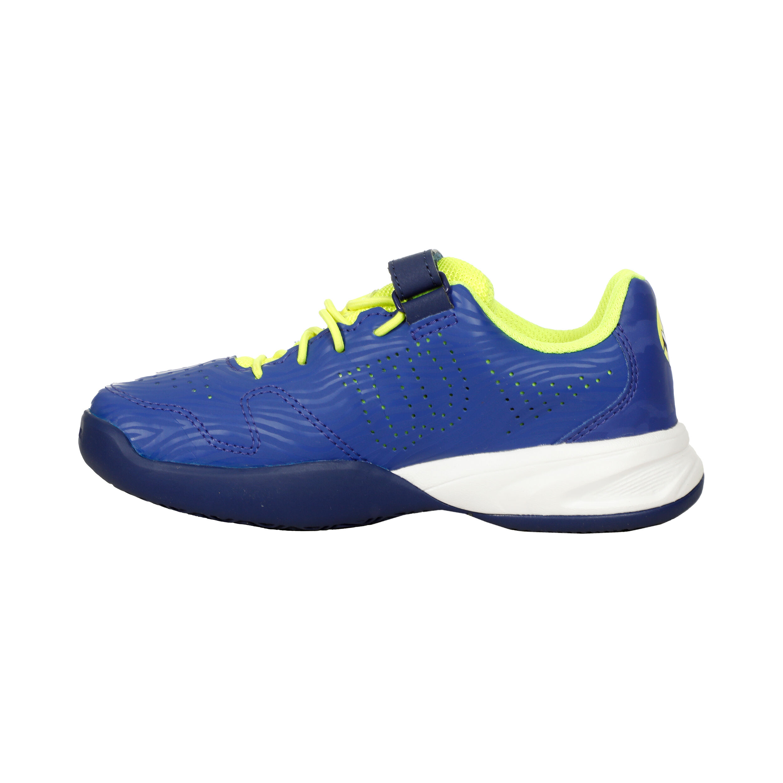 KAOS EMO AC Allcourtschuh Kinder - Blau, Neongelb