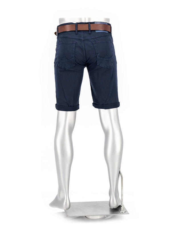 Alberto, Bermudashorts Slipe-K, Baumwolle, navy