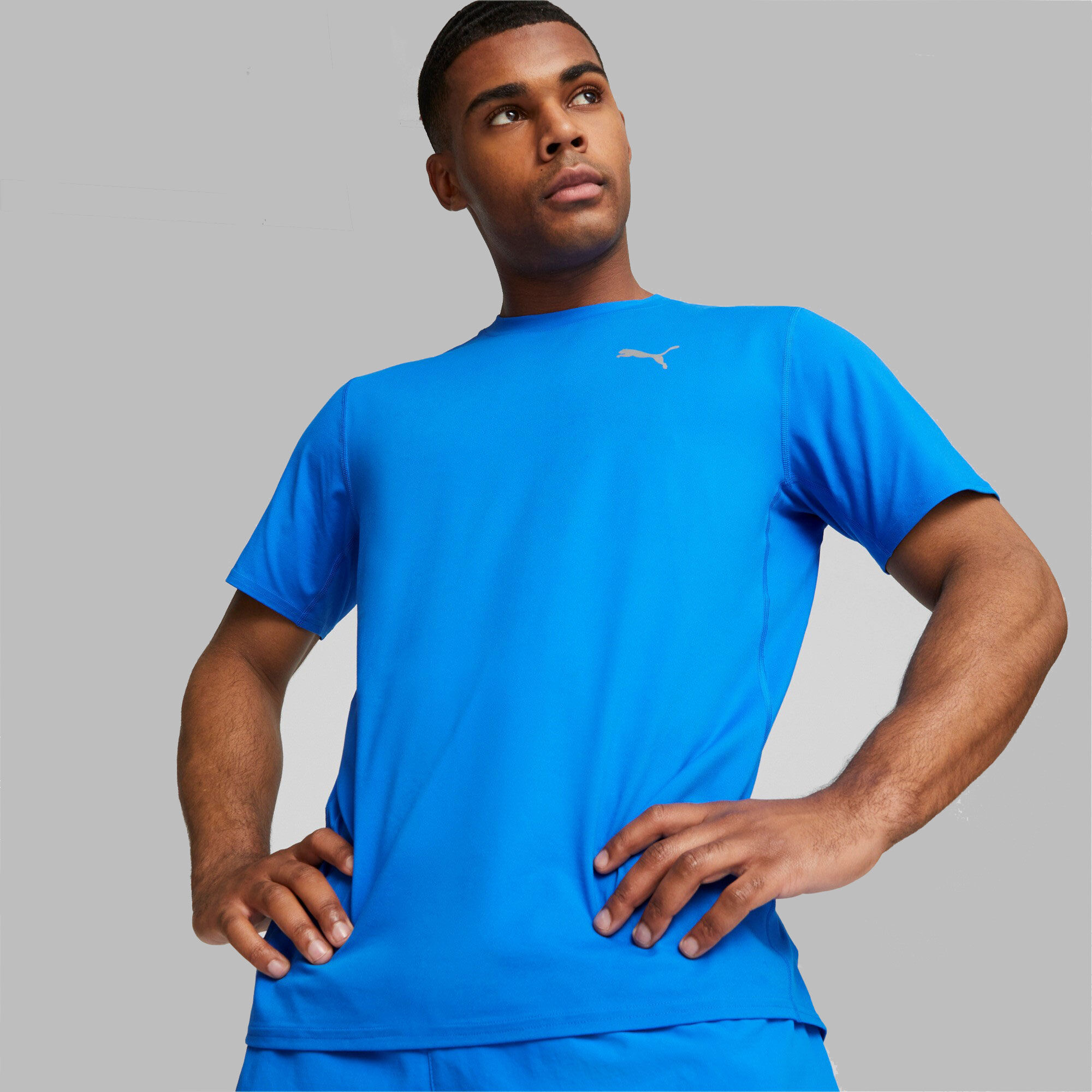 Run Cloudspun Laufshirt Herren - Blau