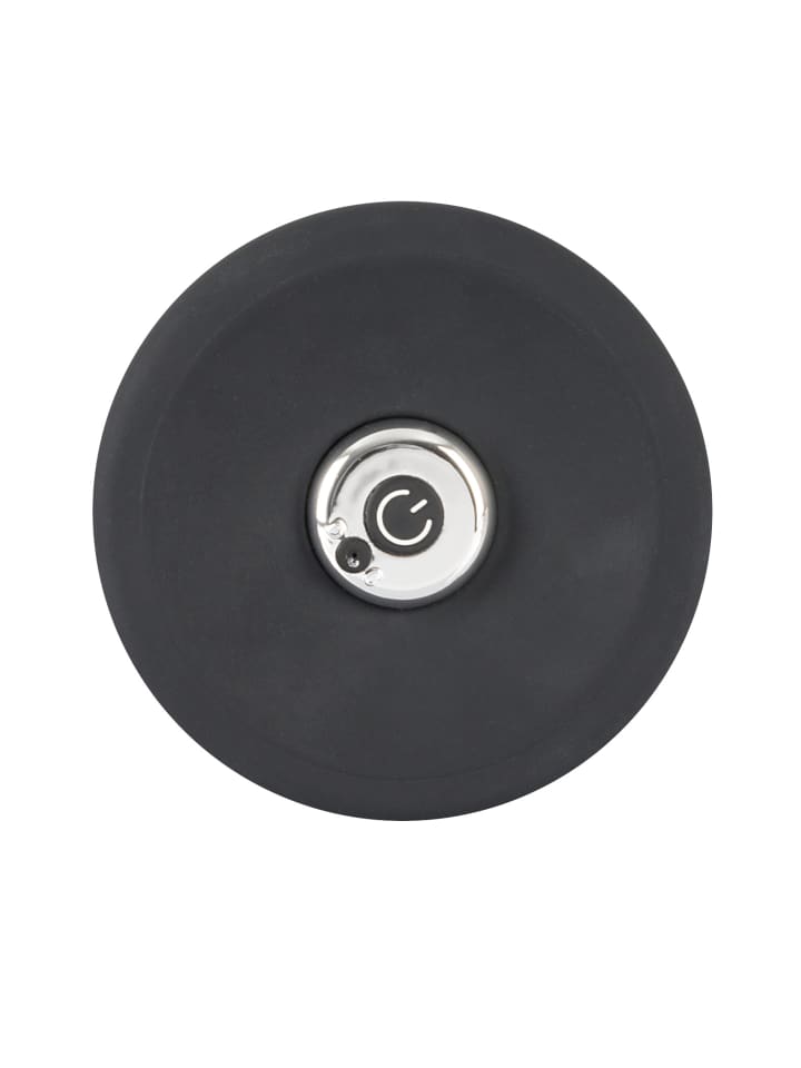 Black Velvets vibrierender Analplug Black Velvets Rechargeable Plug in schwarz günstig kaufen 14 cm