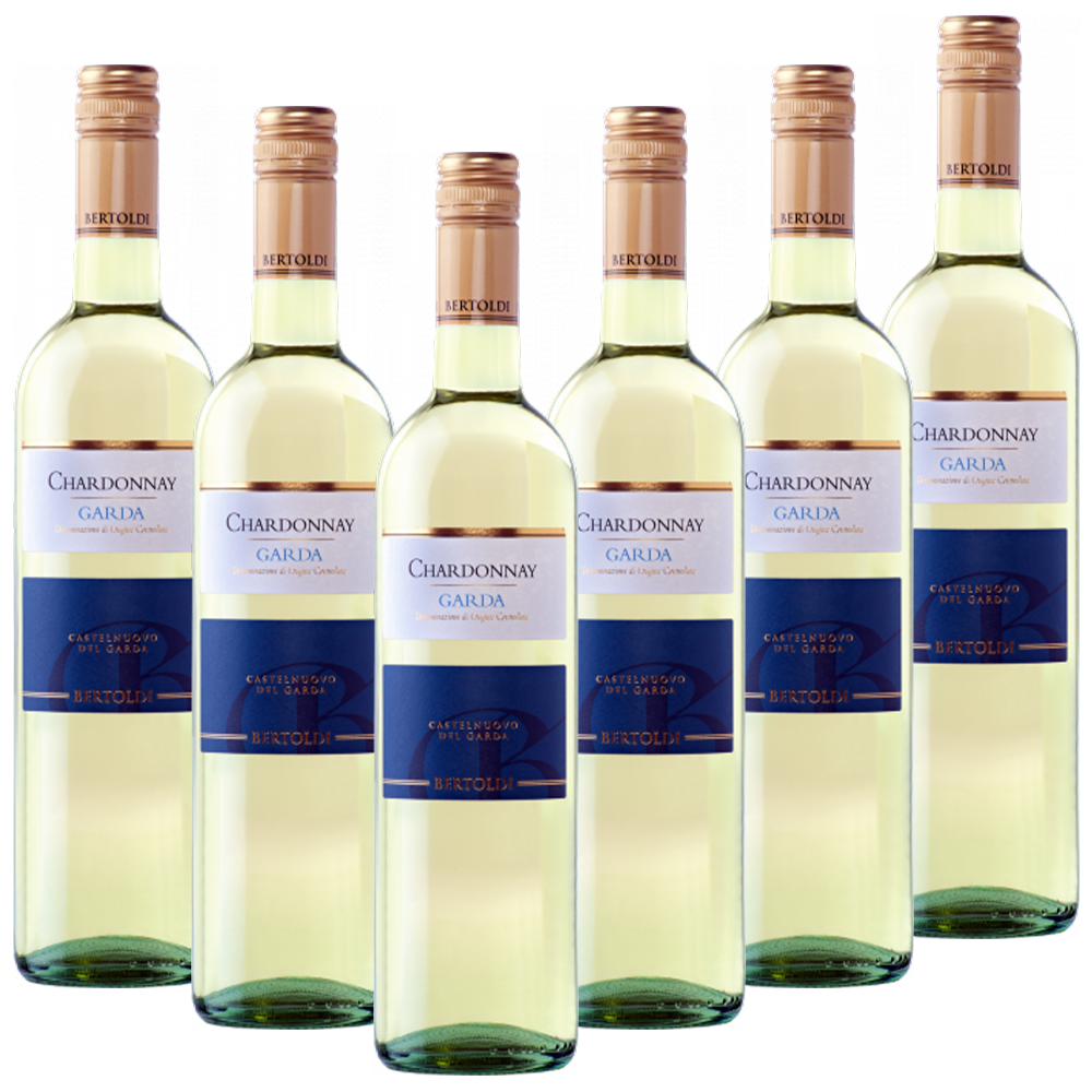 Bertoldi Chardonnay Garda DOC Bertoldi Italien  trocken - 6er Karton