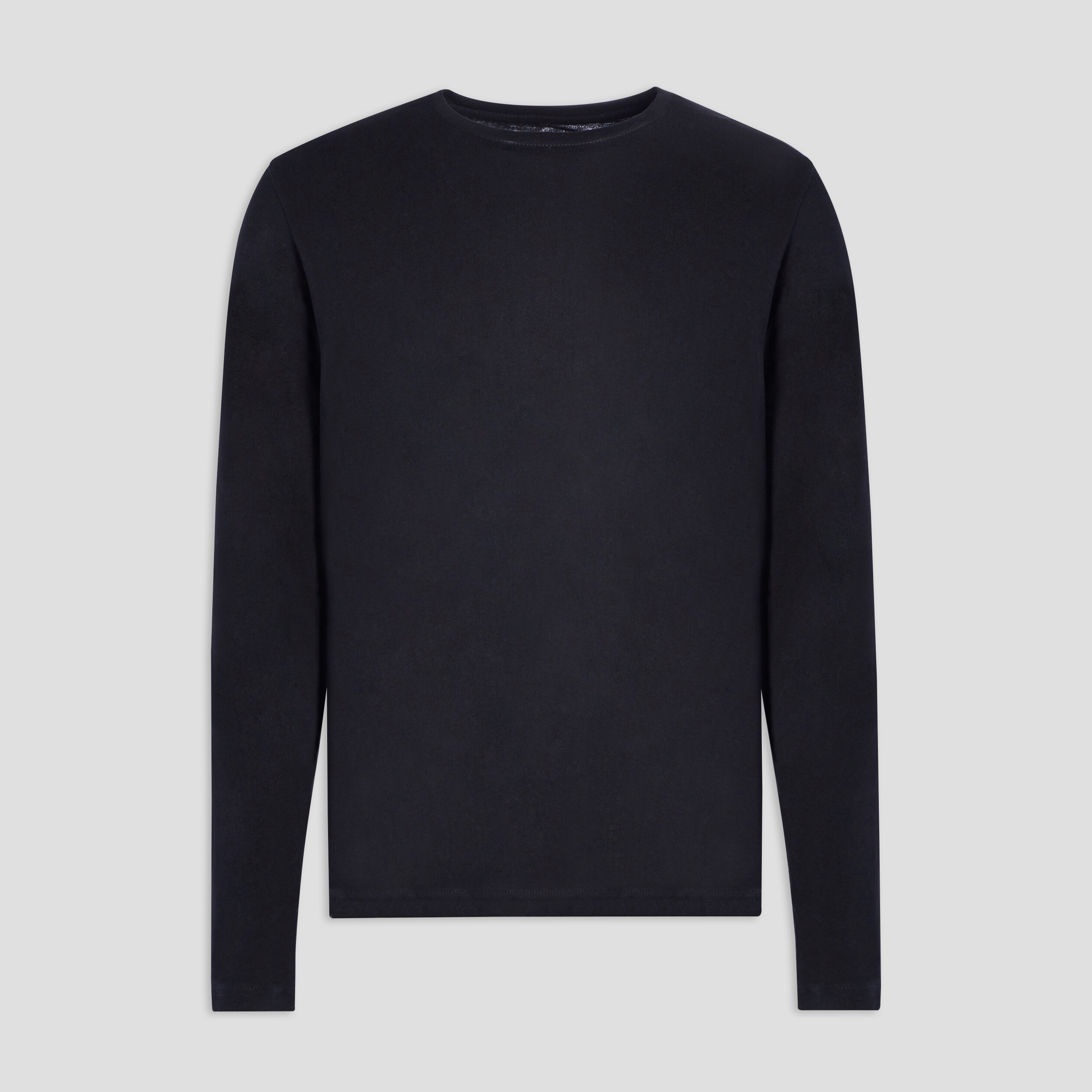 T-shirt manches longues noir homme | La Halle