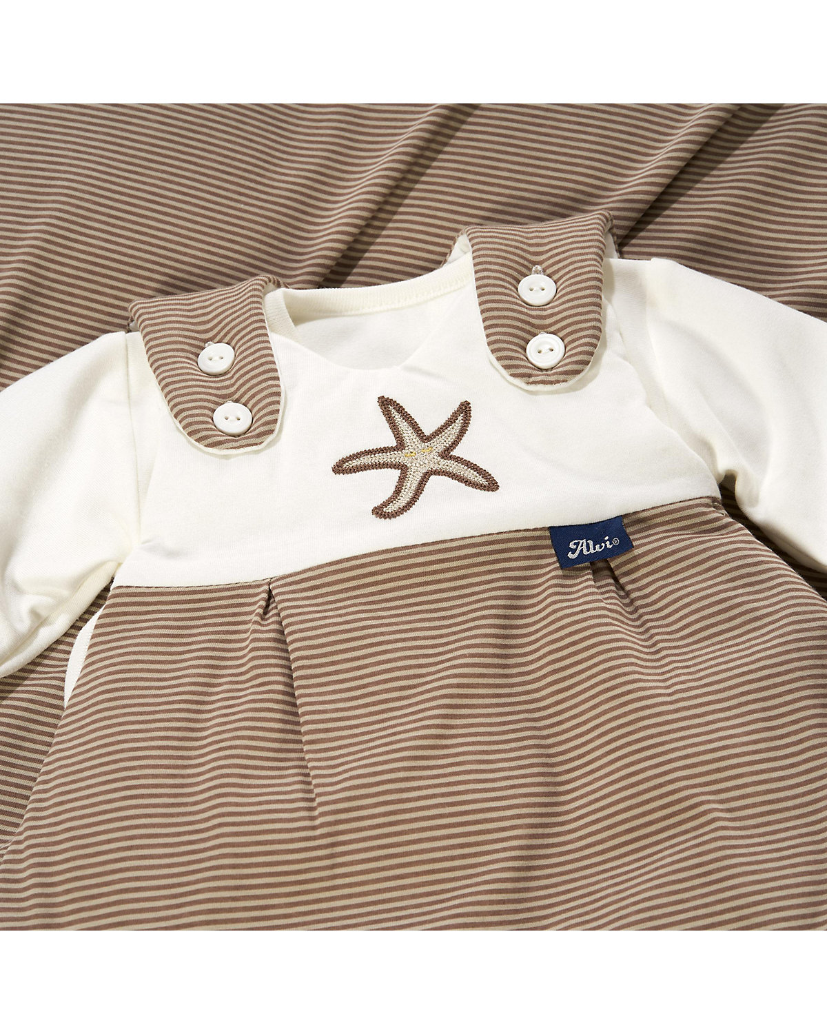 Baby-Mäxchen Schlafsack 3tlg. - TOG 2,5 - Starfish, 50/56