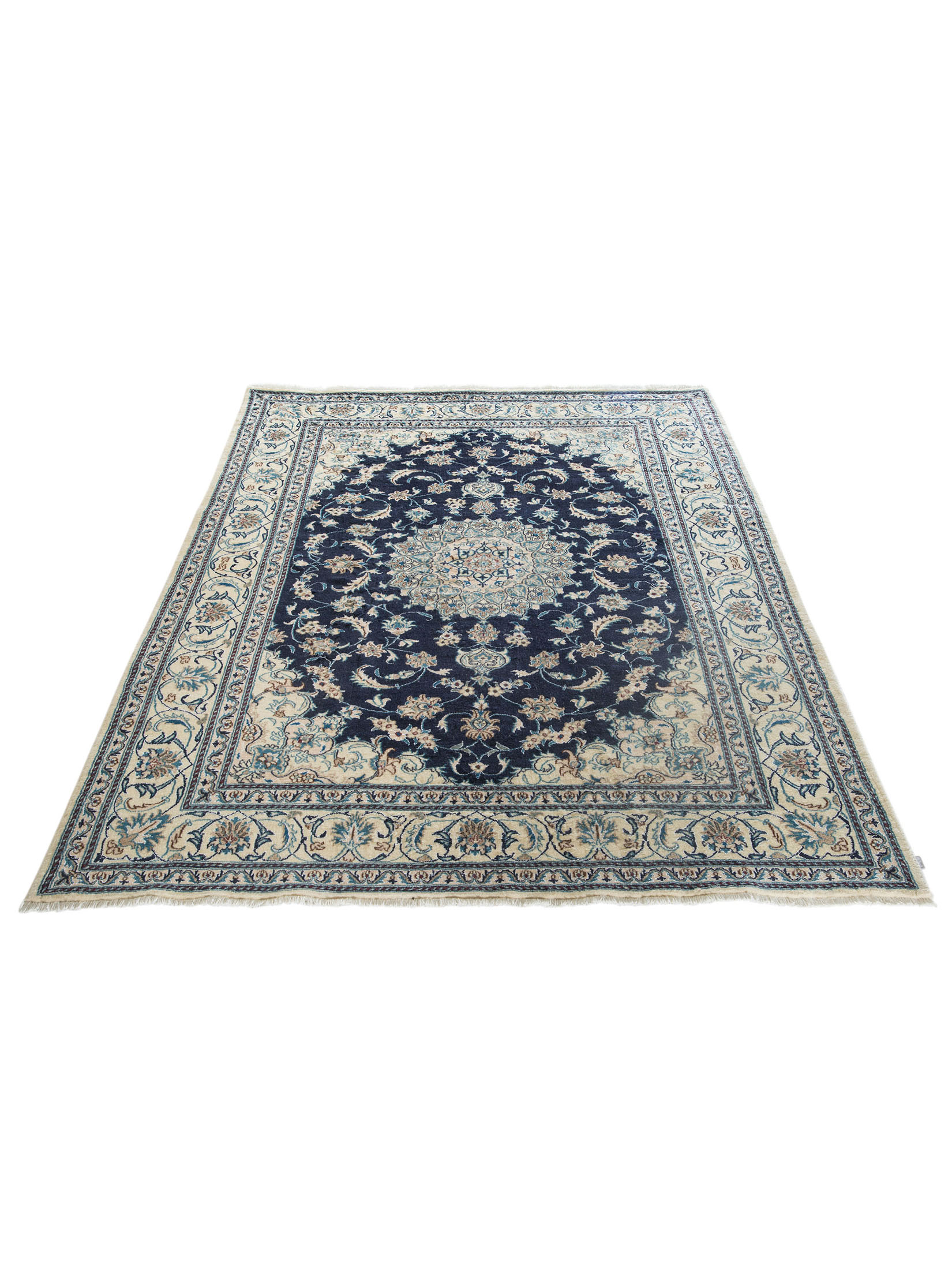 Kaschmar Nain 12 Lah ca. 198 x 307 cm, Unikat / Einzelstück