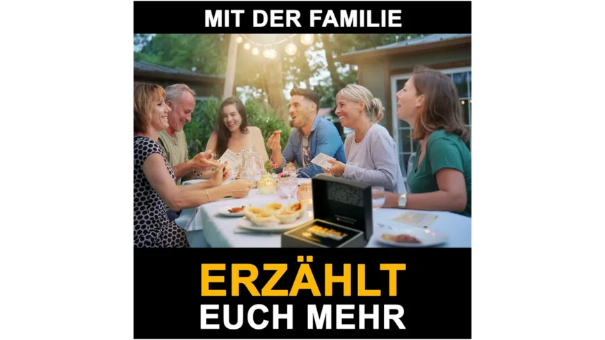 Simon & Jan - Erzählt euch mehr, Toolbox für Kommunikation, Kartenspiel für tiefsinnige Gespräche