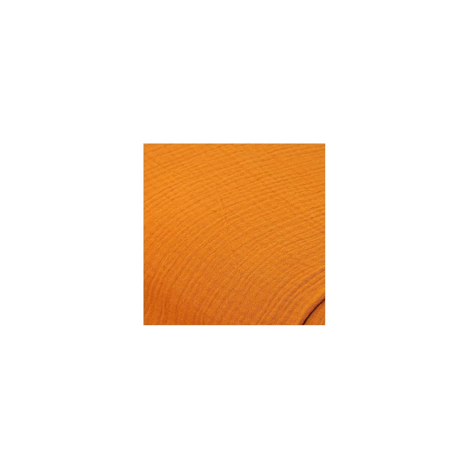 Musselin/Doppel-Gaze, orange