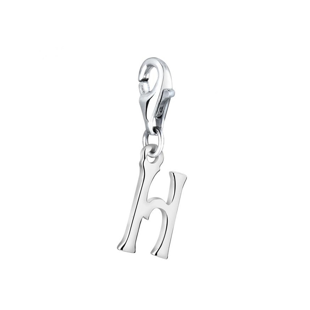 Nenalina Nenalina Amulette Pendentif Charm Lettre en argent sterling 925 pour tous les s p Pendentif