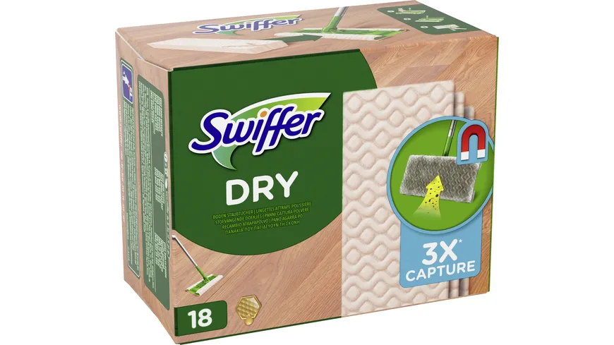 Swiffer Wischtücher trocken Holz & Parkett Nachfüllpackung