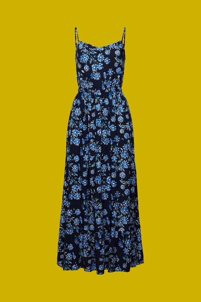 Gemustertes Maxikleid, LENZING™ ECOVERO™