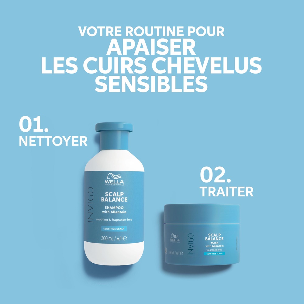 Wella Invigo Balance Shampoing Cuir Chevelu Sensible Shampoing