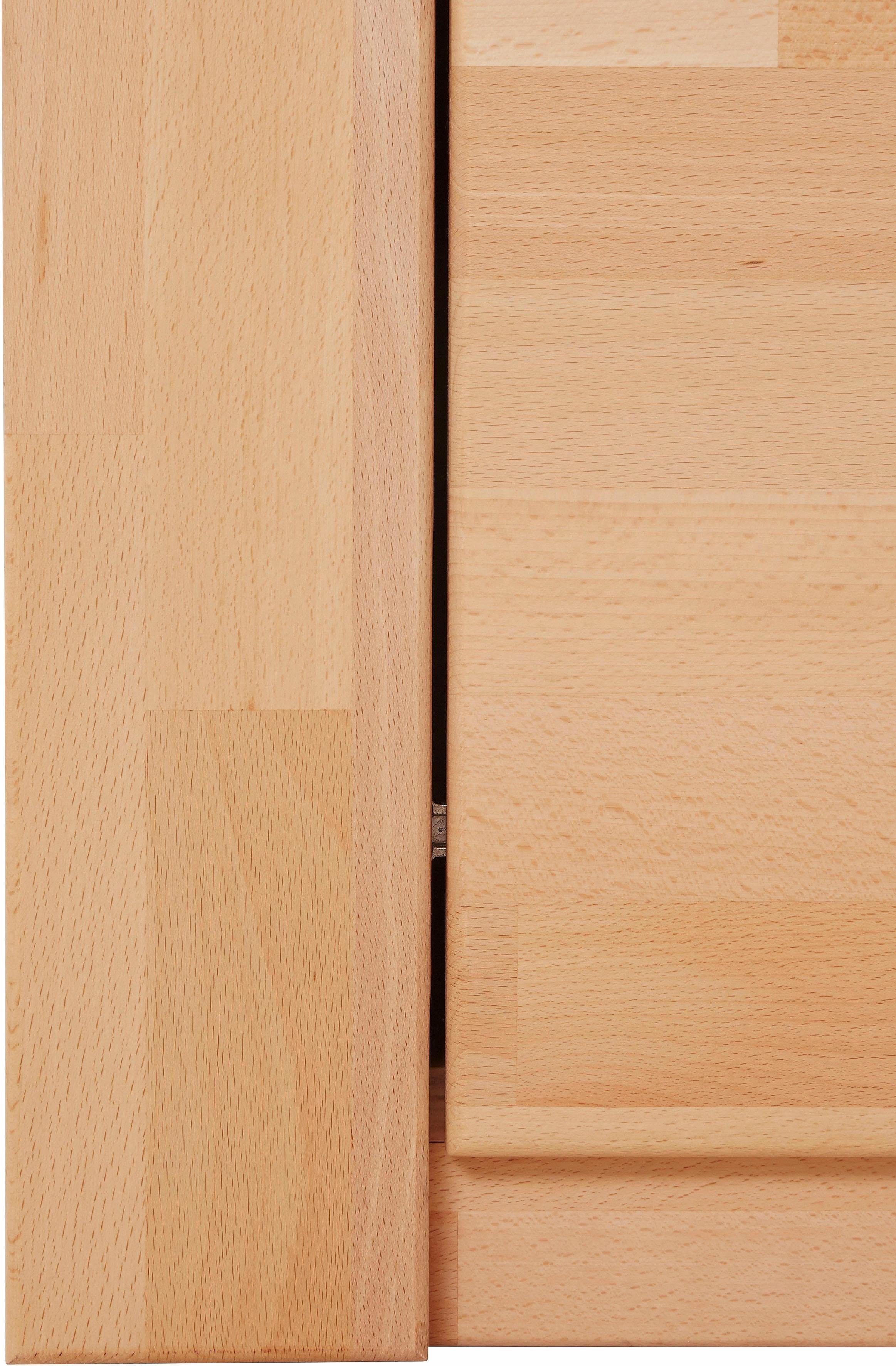 Woltra Wohnwand Kolding, (Set, 4-St), teilmassives Holz