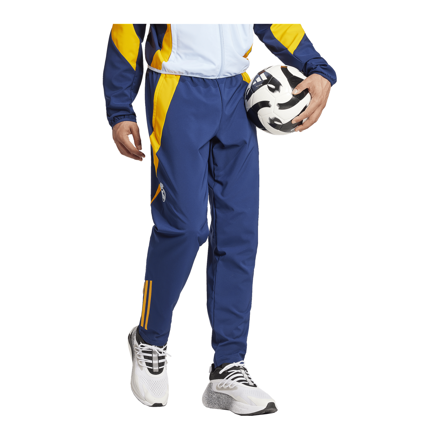 adidas Real Madrid Prematch Hose 2024/2025 Blau
