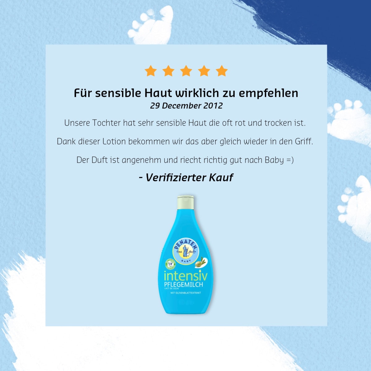Baby Pflegemilch Intensiv, 0,4 l