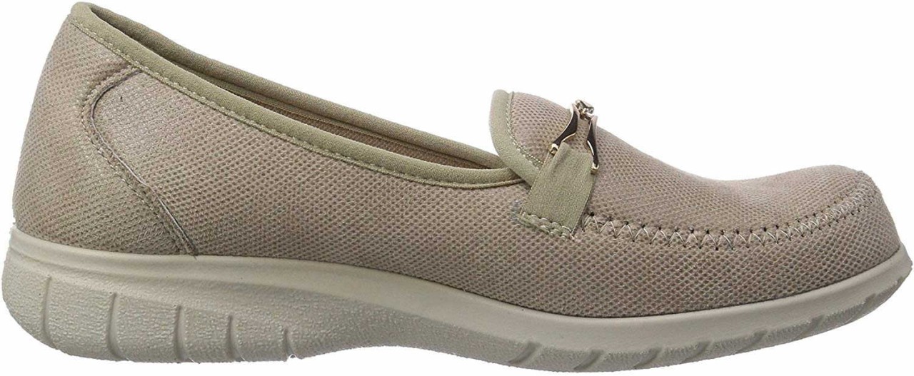 FISCHER MARKENSCHUH Komfort Slipper taupe Fischer Komfort Slipper Taupe