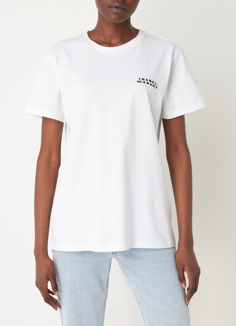 T-shirt Isabel Marant Vidal con logo ricamato
