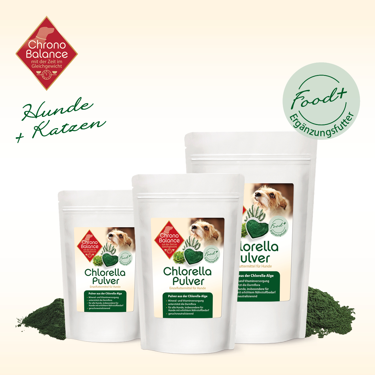 ChronoBalance Ergänzungsfutter & Aufzucht ChronoBalance Chlorella Pulver 250 g
