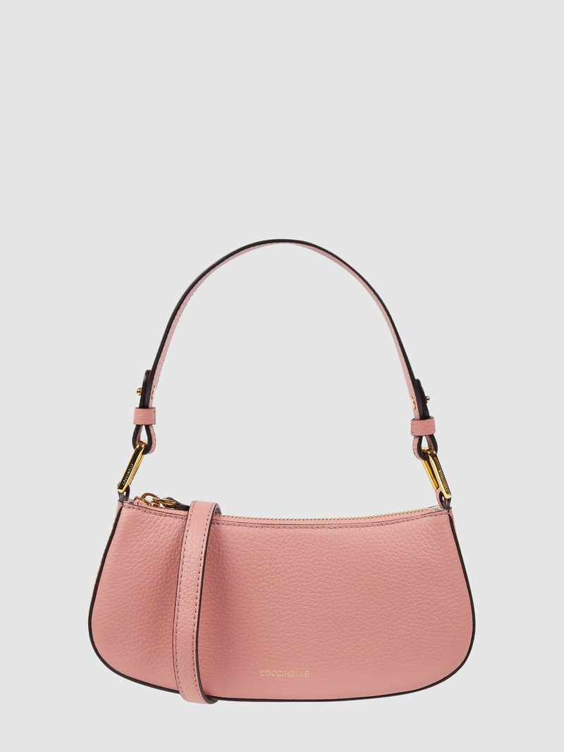 Pochette aus Leder in altrosa
