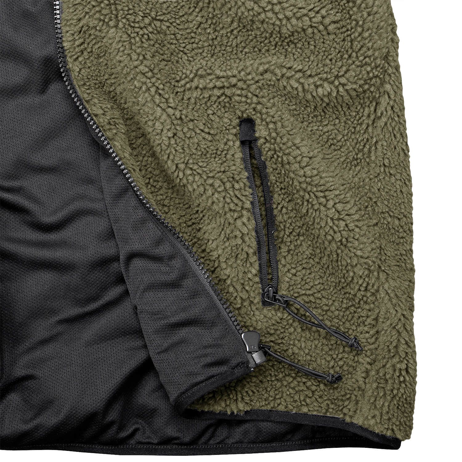 Shepard Teddyfleece / Faserpelz Jacke Hooded