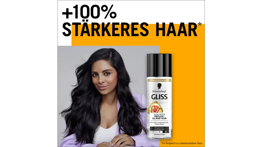 Schwarzkopf Gliss Kur Reflex-Glanz-Kur Total Repair 150 ml
