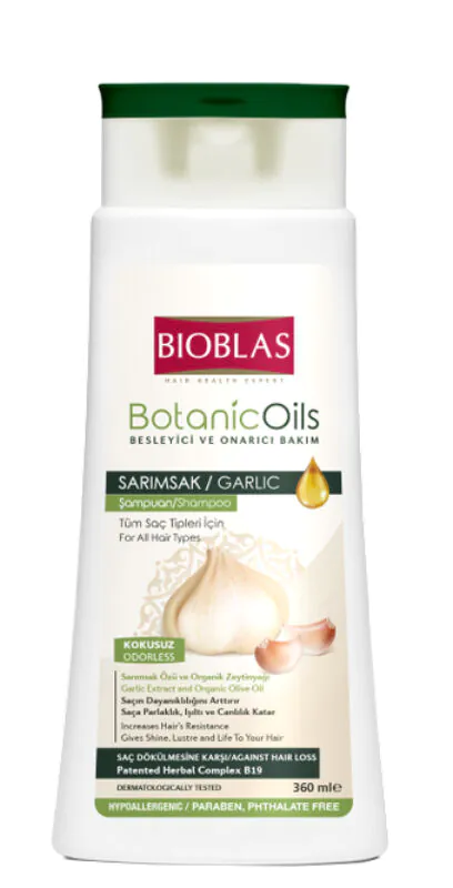 Bioblas Botanic Oils bijeli luk šampon protiv opadanja kose