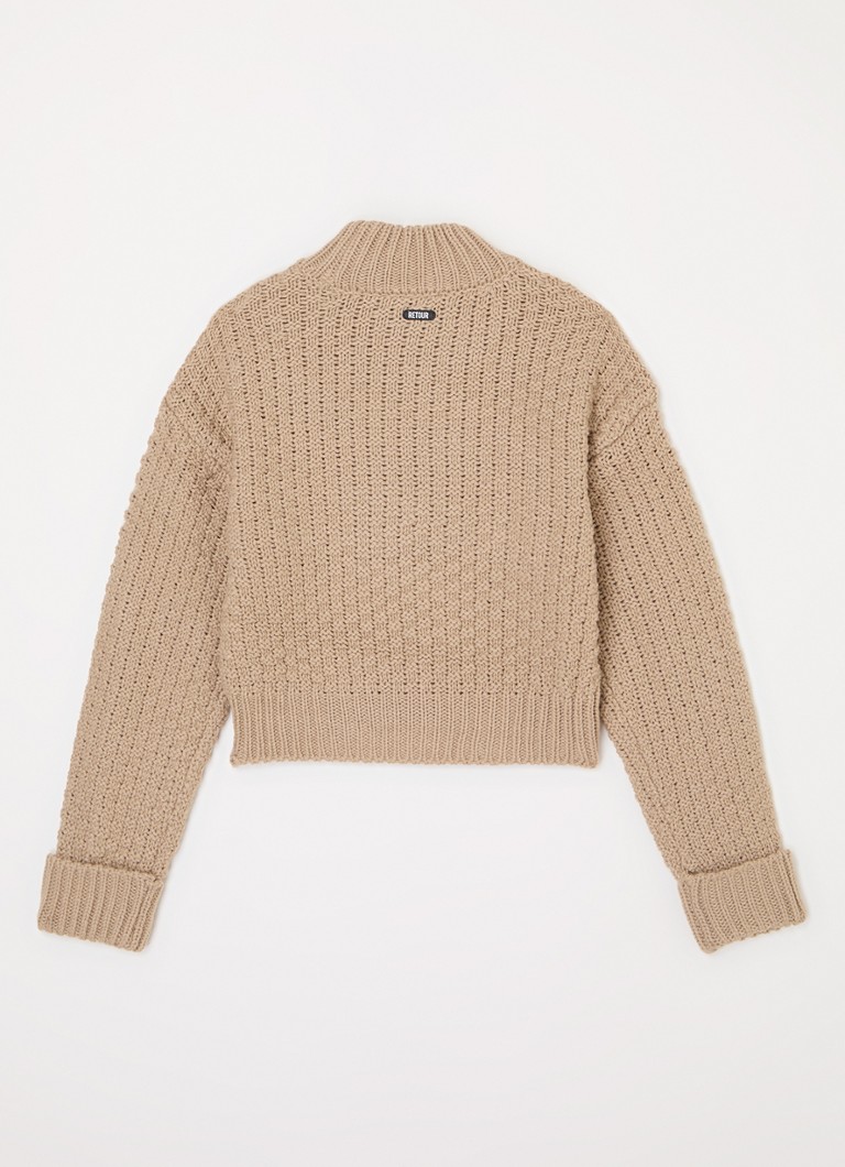 Sweter z golfem Mia z grubej dzianiny z kolekcji Return Jeans