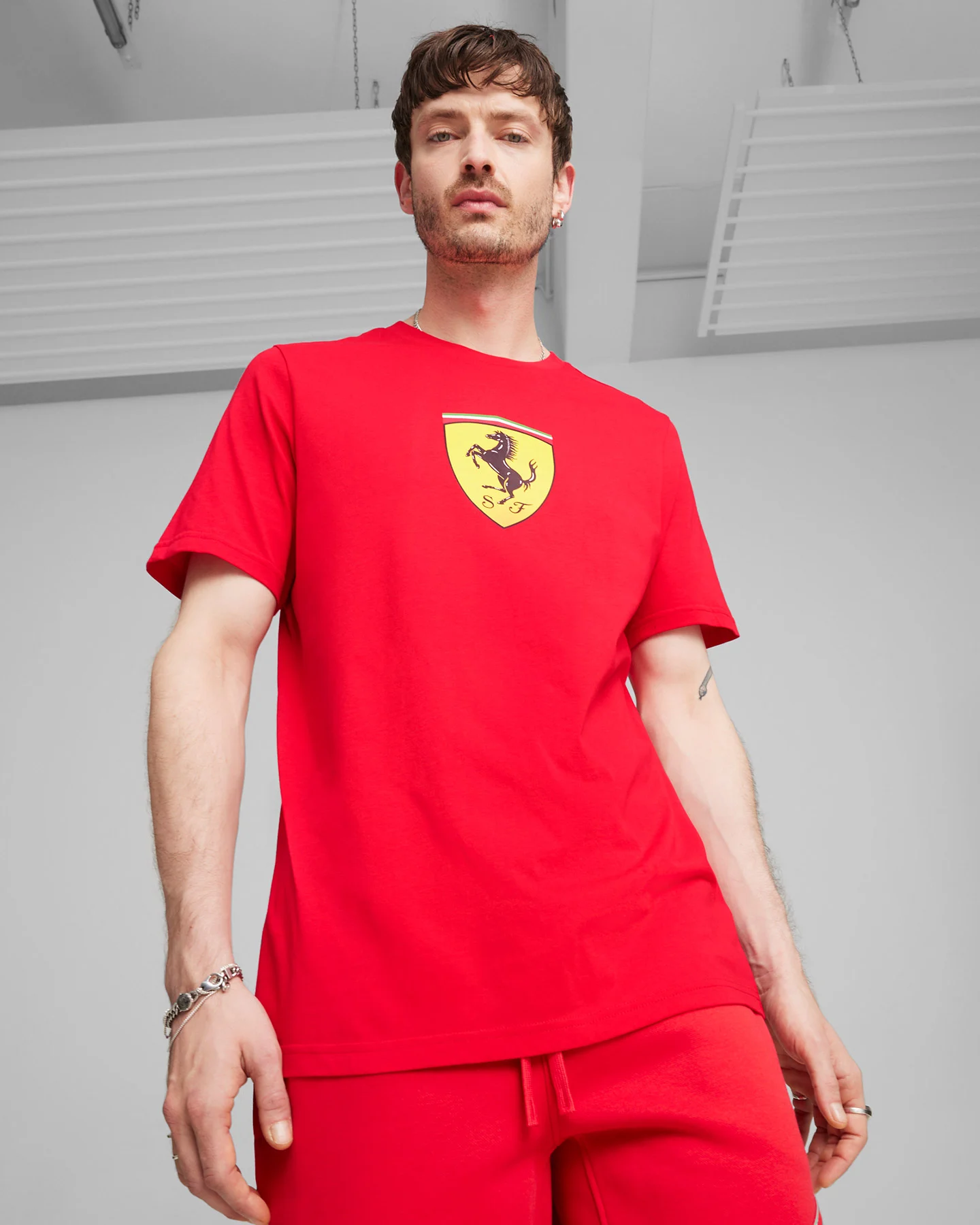 Pánske tričko Puma Ferrari Race Big Shield M 623805-02