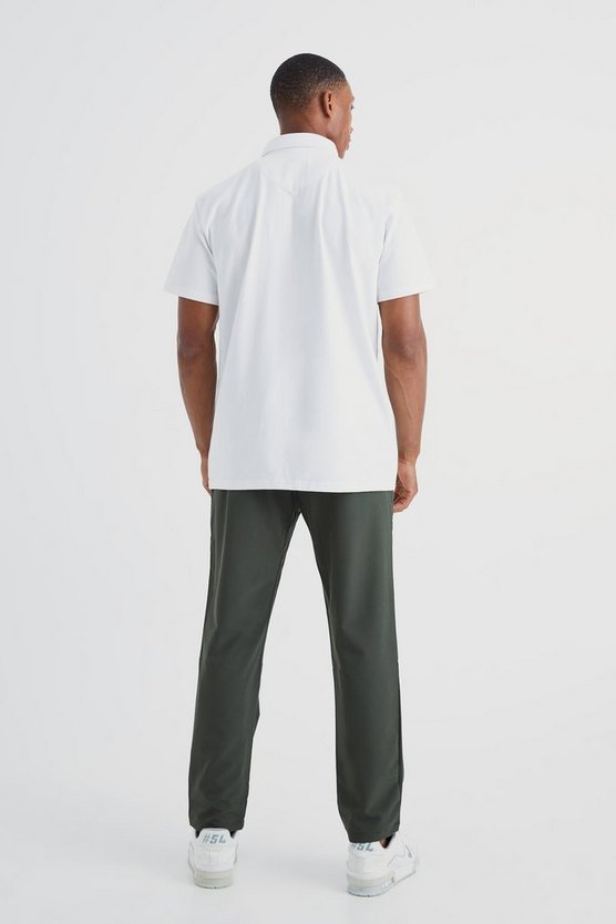 Elastische Slim-Fit Hose mit 4-Way Stretch
