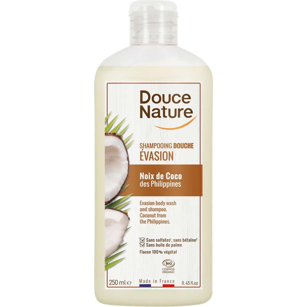 douce nature SHAMP DOUCHE NOIX COCO 250ML CAPILLAIRE ARGAN